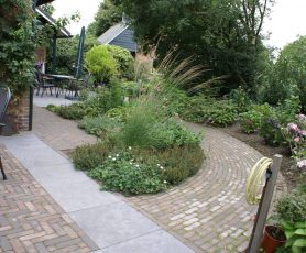Moderne Engelse tuin